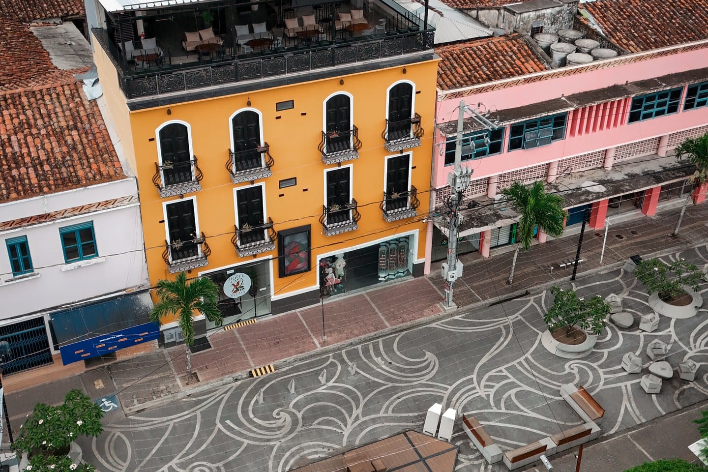 Terraza Rooftop de Sexto Vento en Hotel Casa Volga, Roldanillo